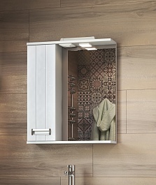 Vigo Мебель для ванной Diana 600 L белая – фотография-13